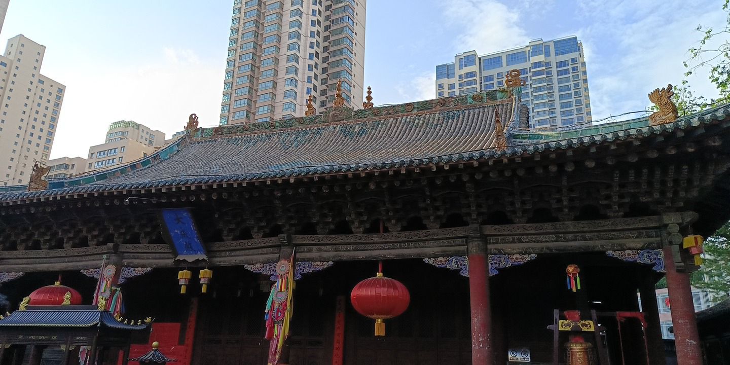 文庙大成殿实景照片