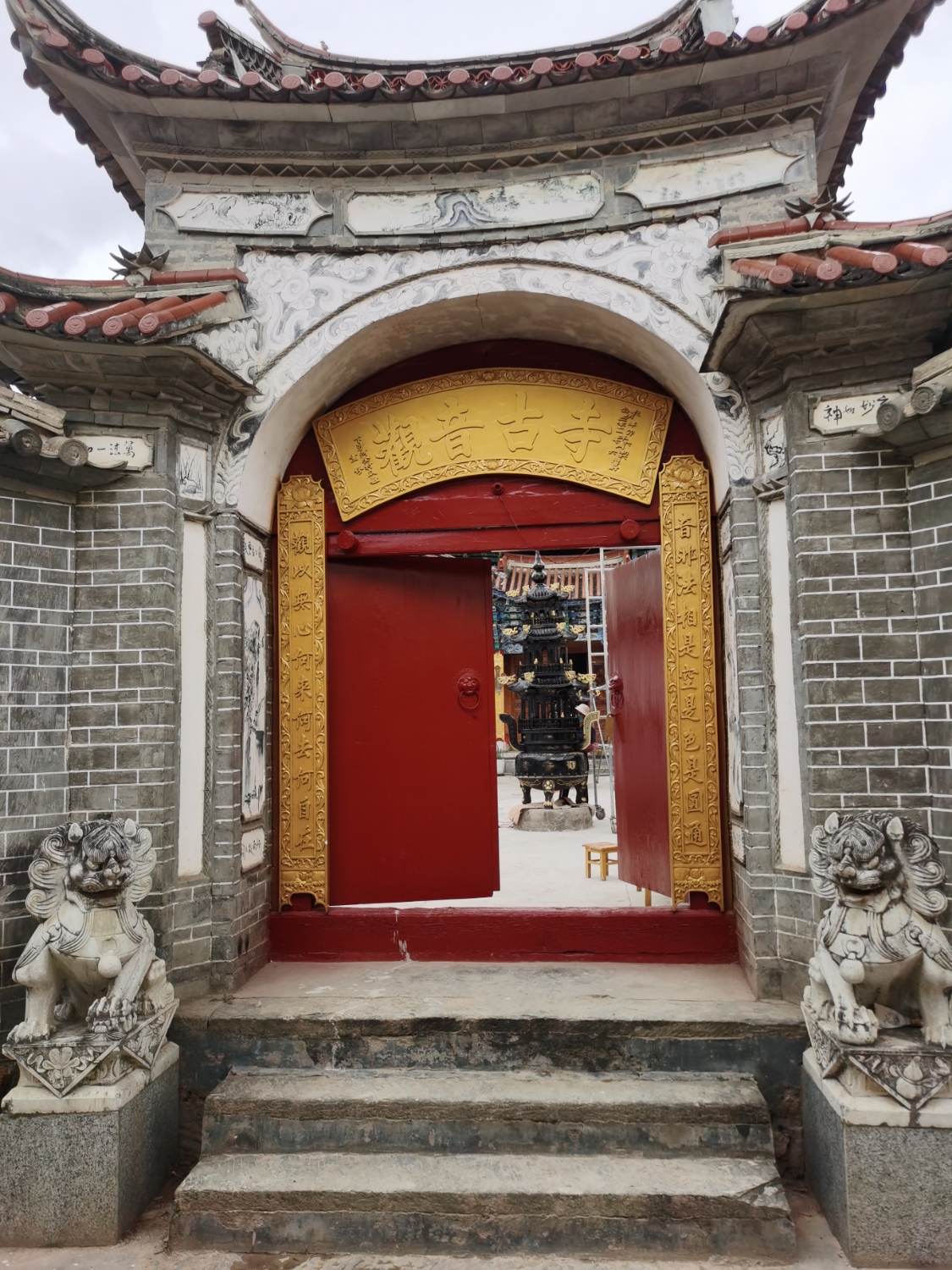 下沙河观音古寺实景照片