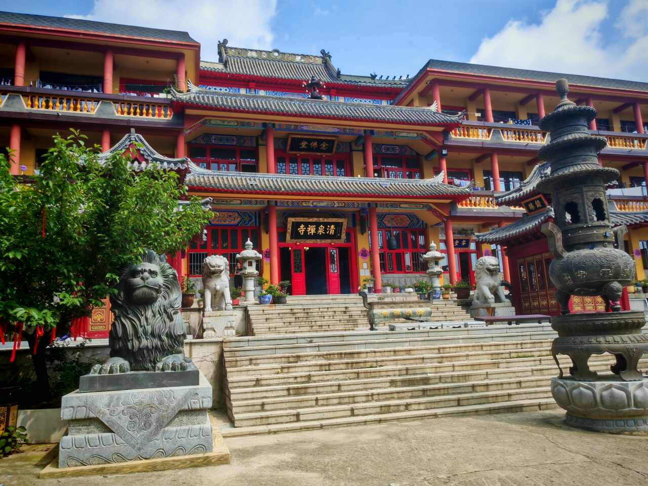清泉寺风景区实景照片