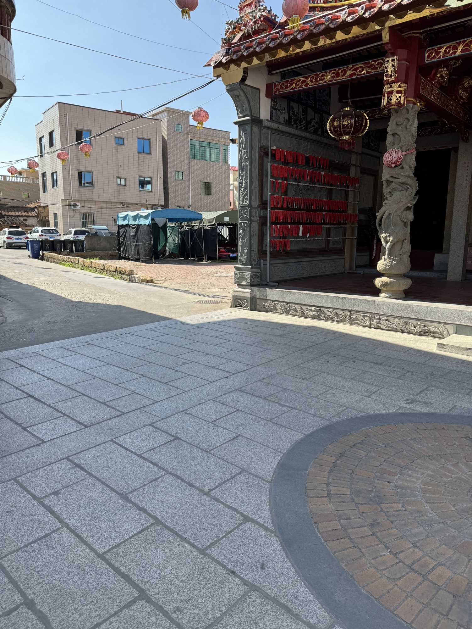 北门社厚山庙实景照片