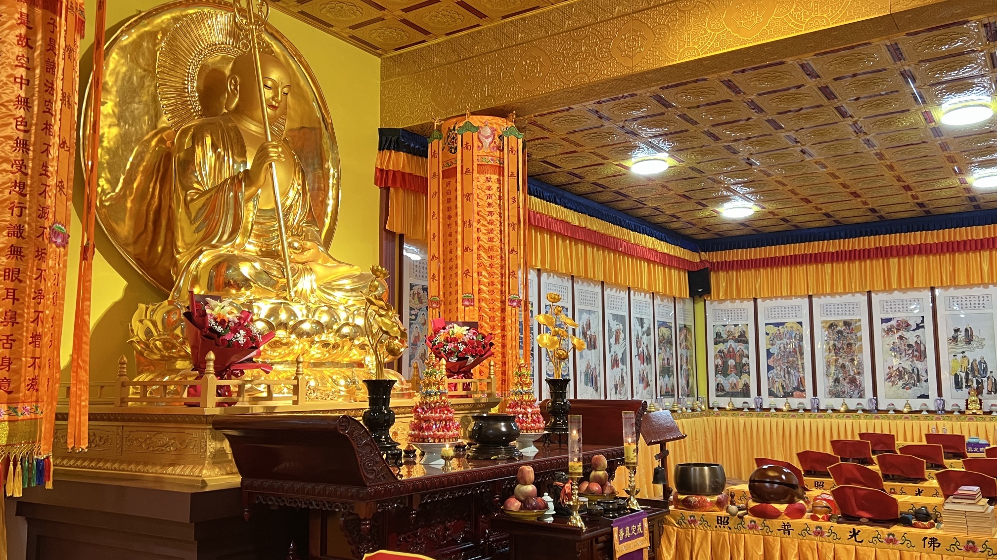 清水河畔石佛寺实景照片