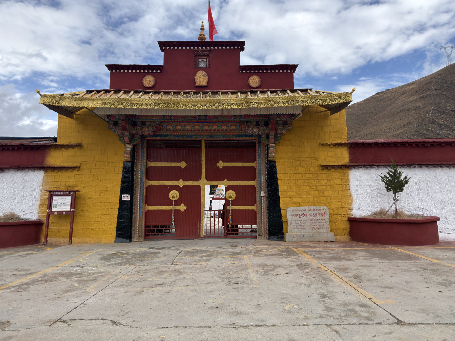 格巴朗卓林寺实景照片
