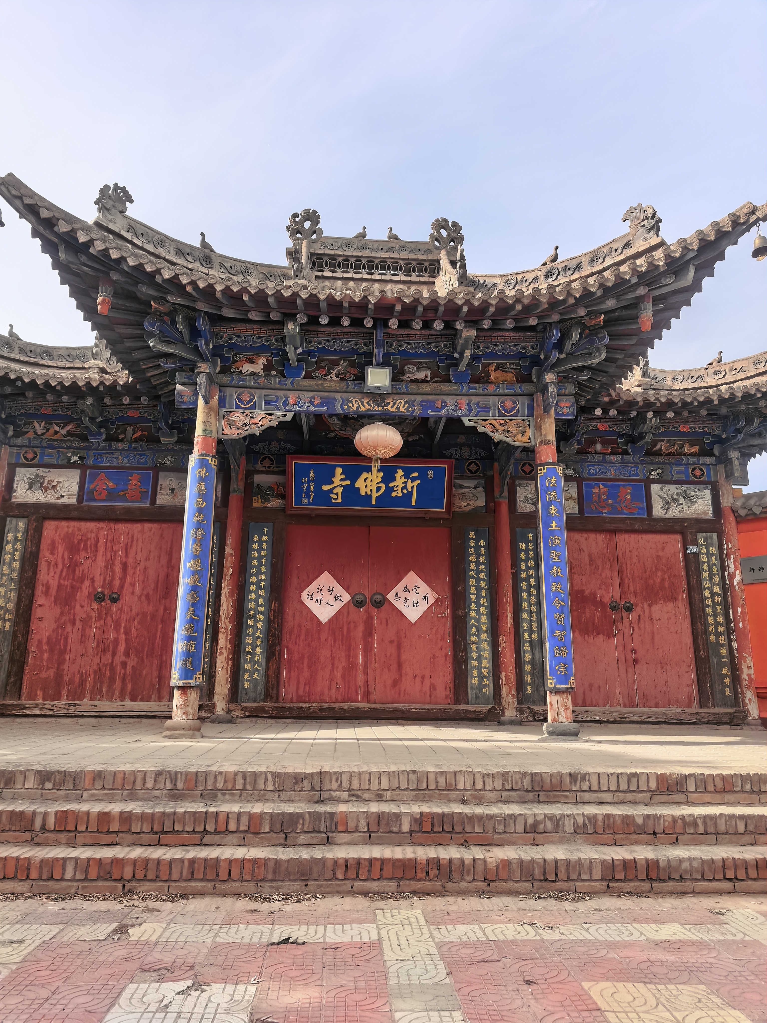 中卫沙坡头新佛寺实景照片