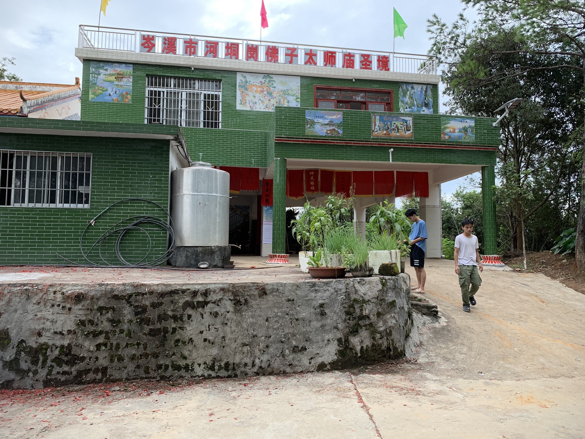 岑溪市河垌岗佛子太师庙圣境实景照片