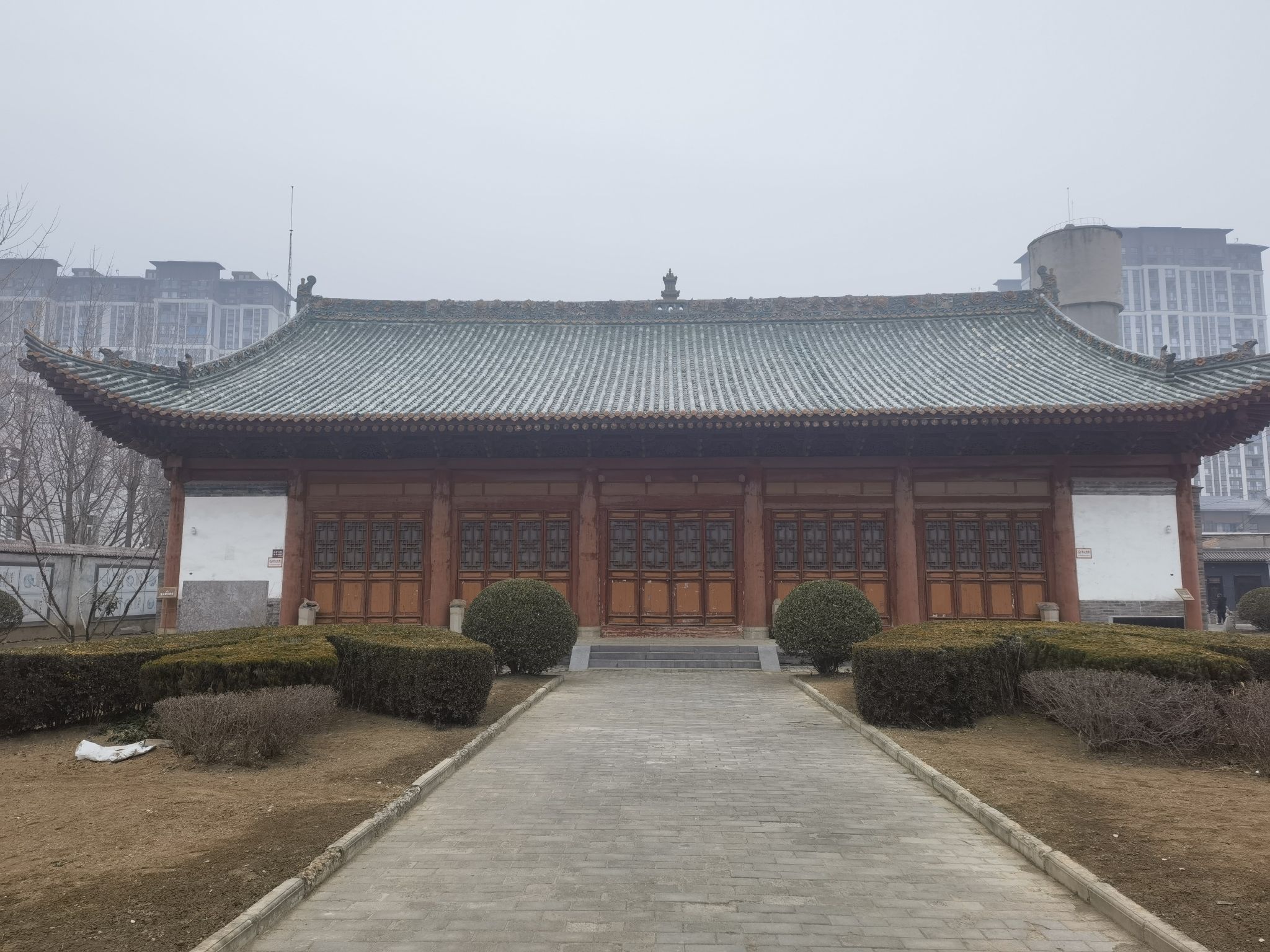 文庙大成殿实景照片