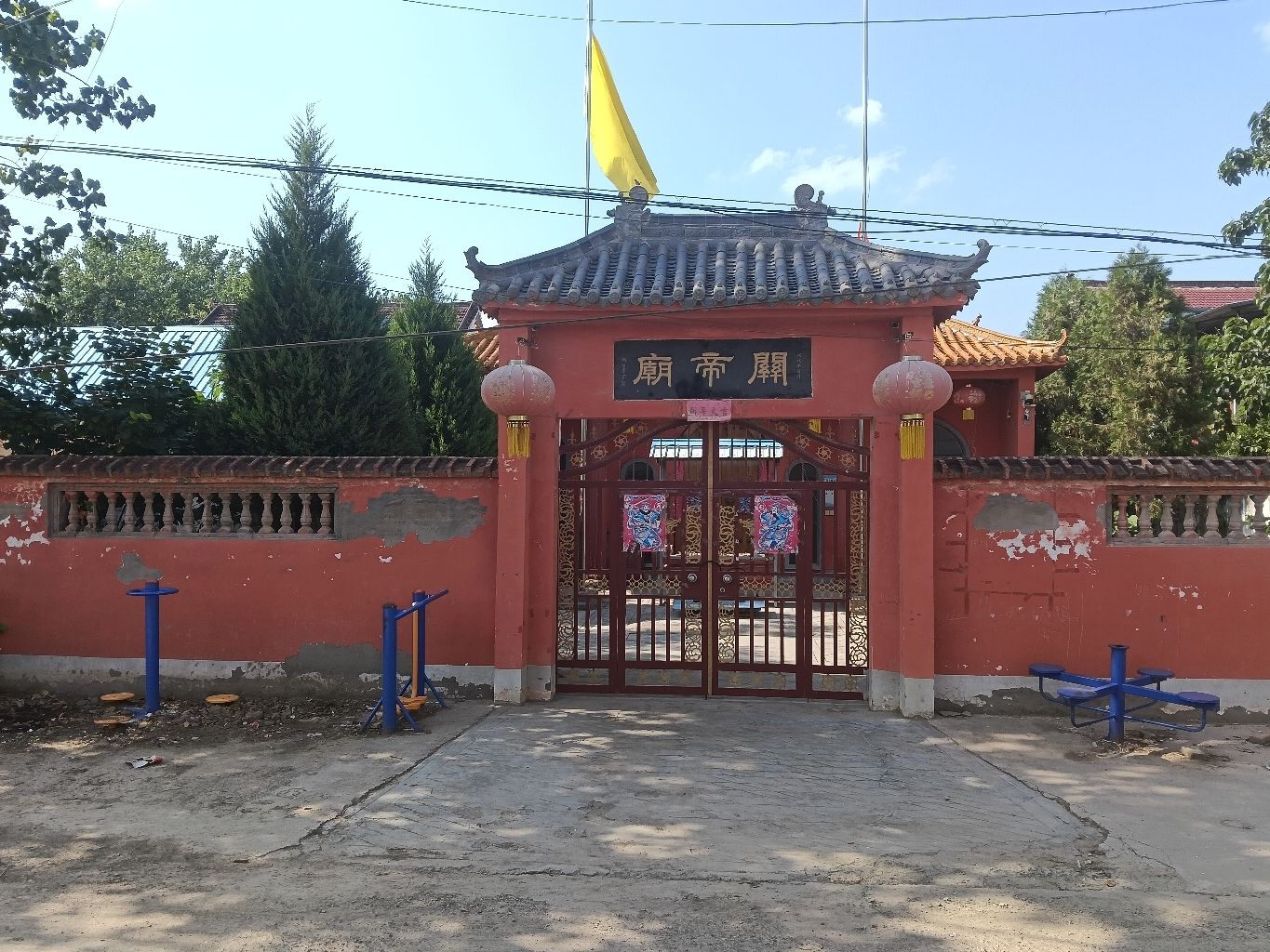 清集镇关帝庙实景照片