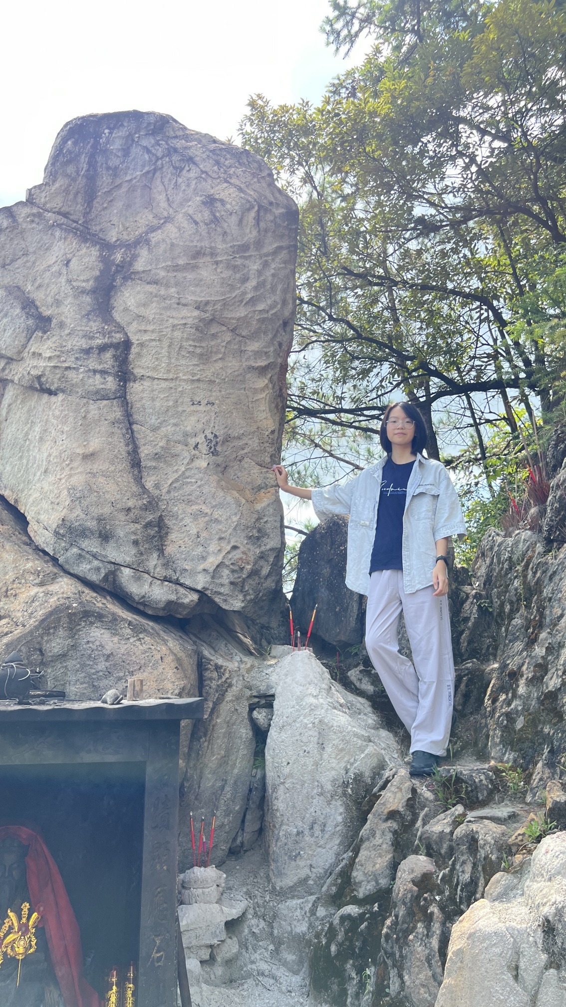 仙人嶂旧庙实景照片