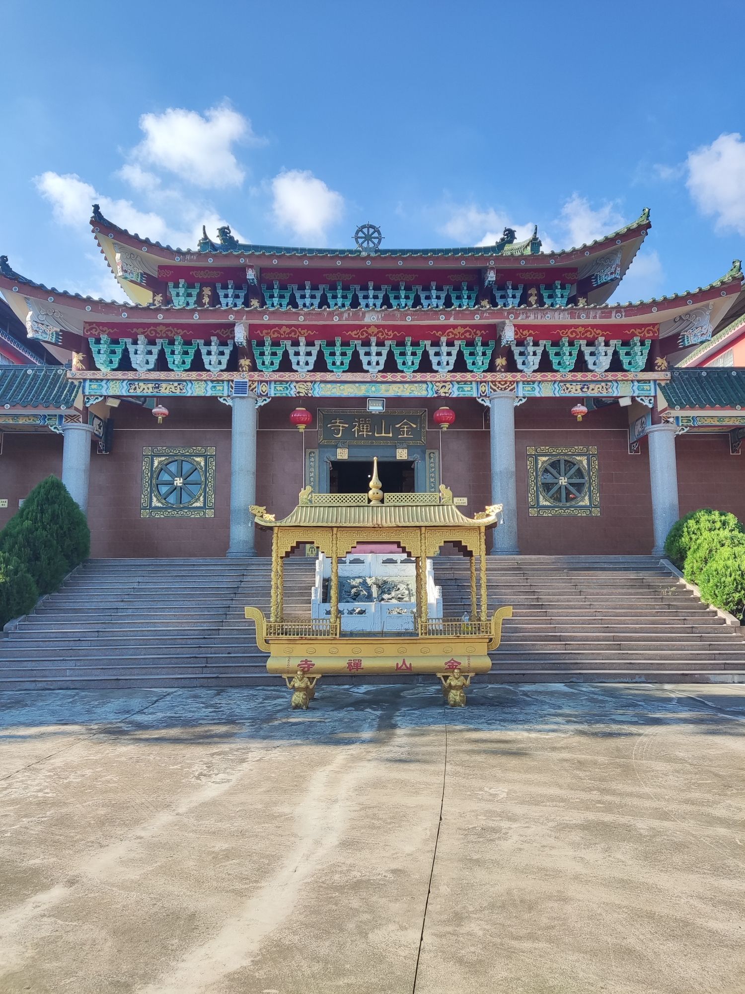 金山寺实景照片