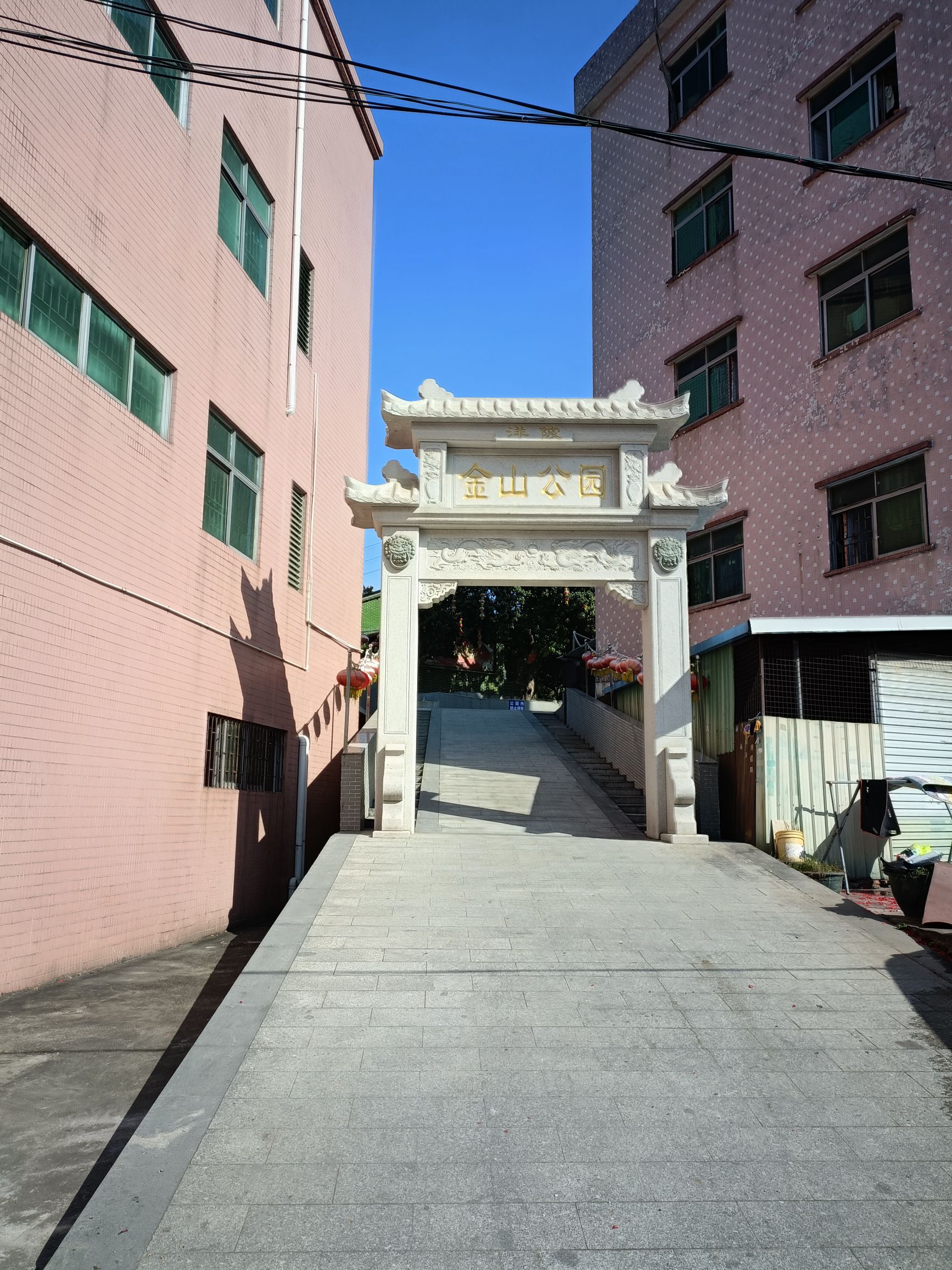 金山岭天后庙实景照片