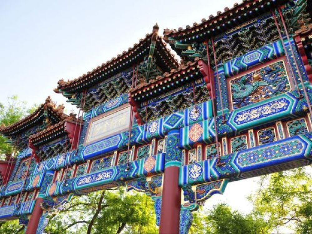 雍和宫景点图片