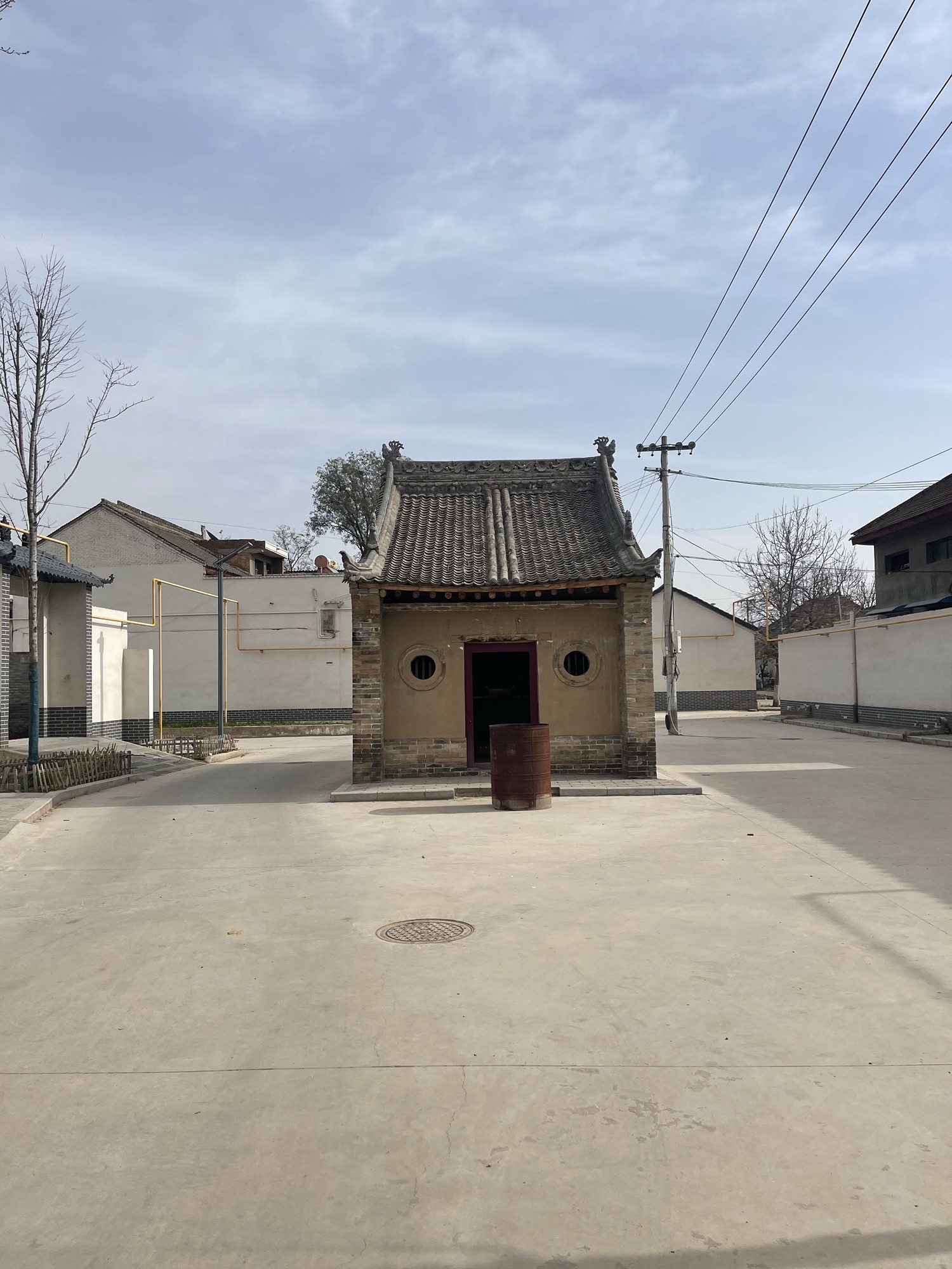 康桥寺庙实景照片