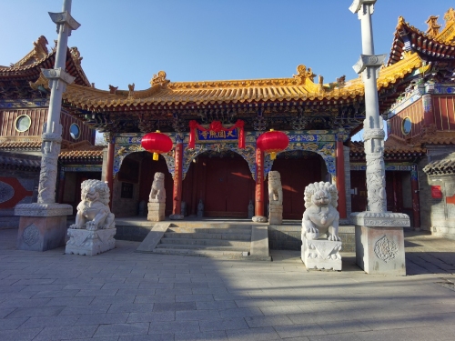 五台山风景名胜区-震那金界