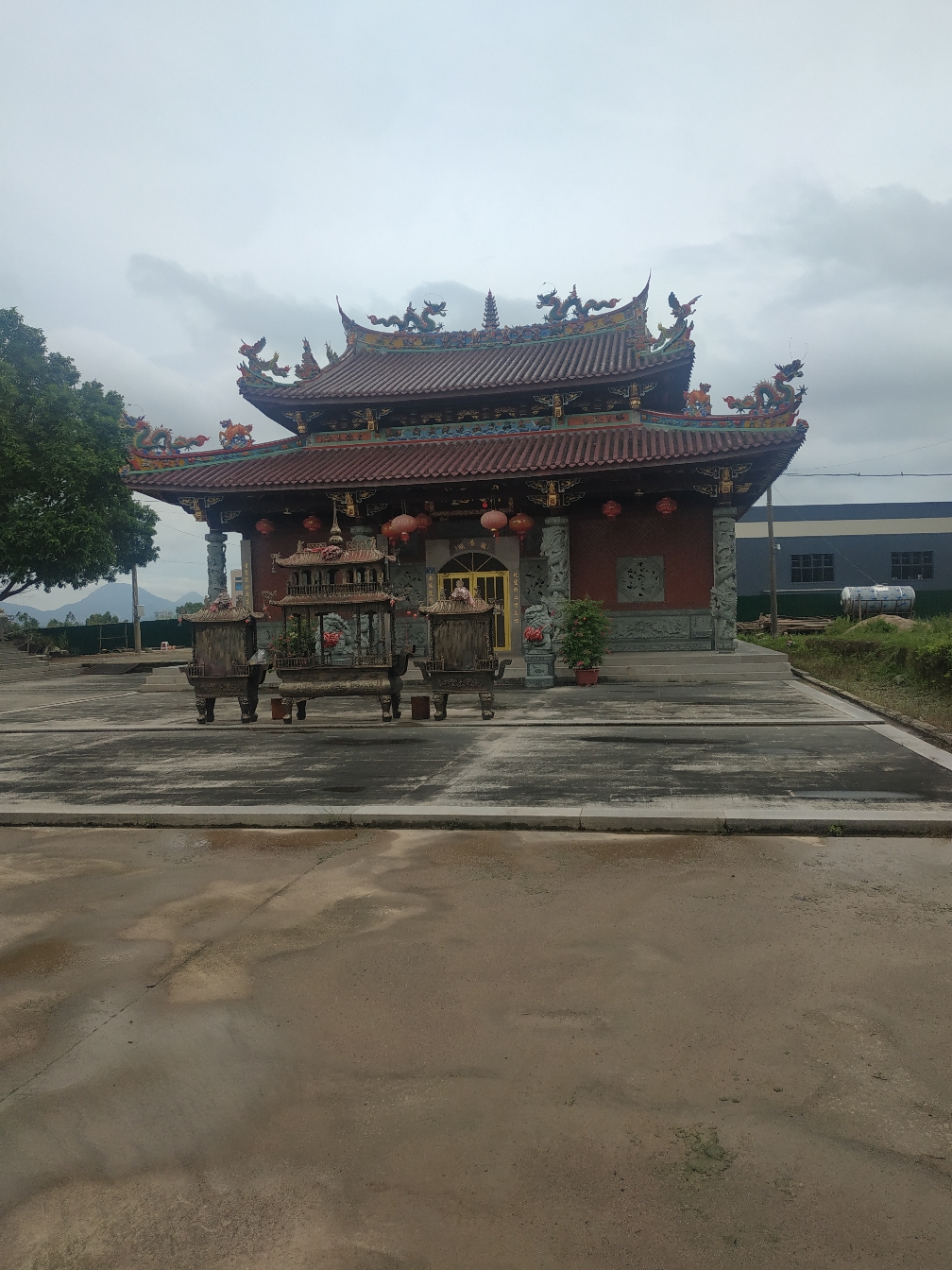 洪濑西林圭石寺实景照片