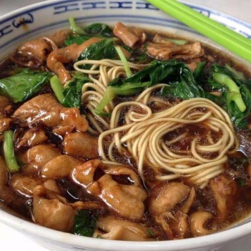 鱼香肉丝拌面