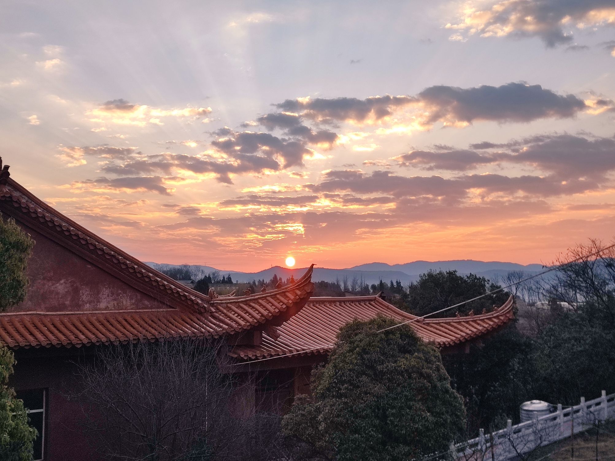 灵山寺实景照片