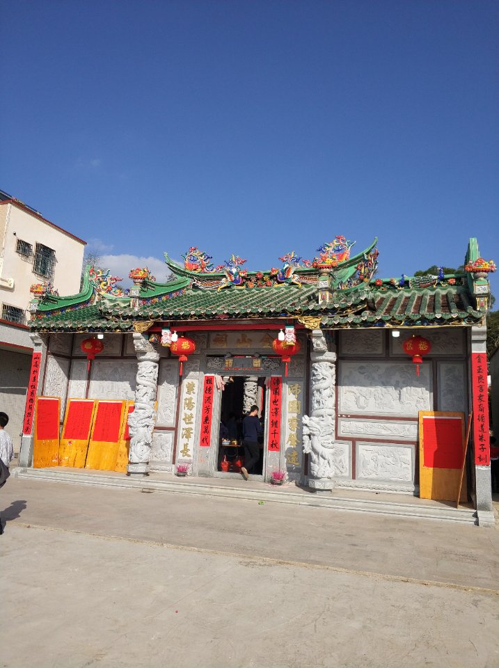 金山祠实景照片