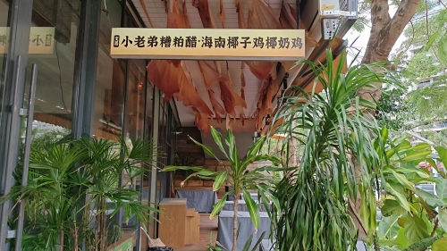 文昌小老弟糟粕醋·海南椰子鸡椰奶鸡(半山半岛店)