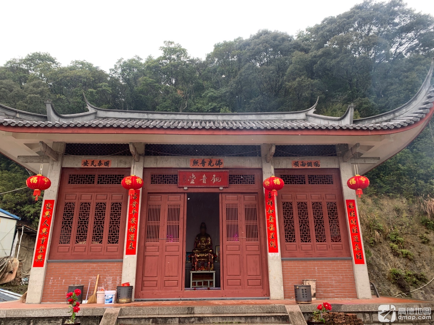 桂湖观音堂实景照片