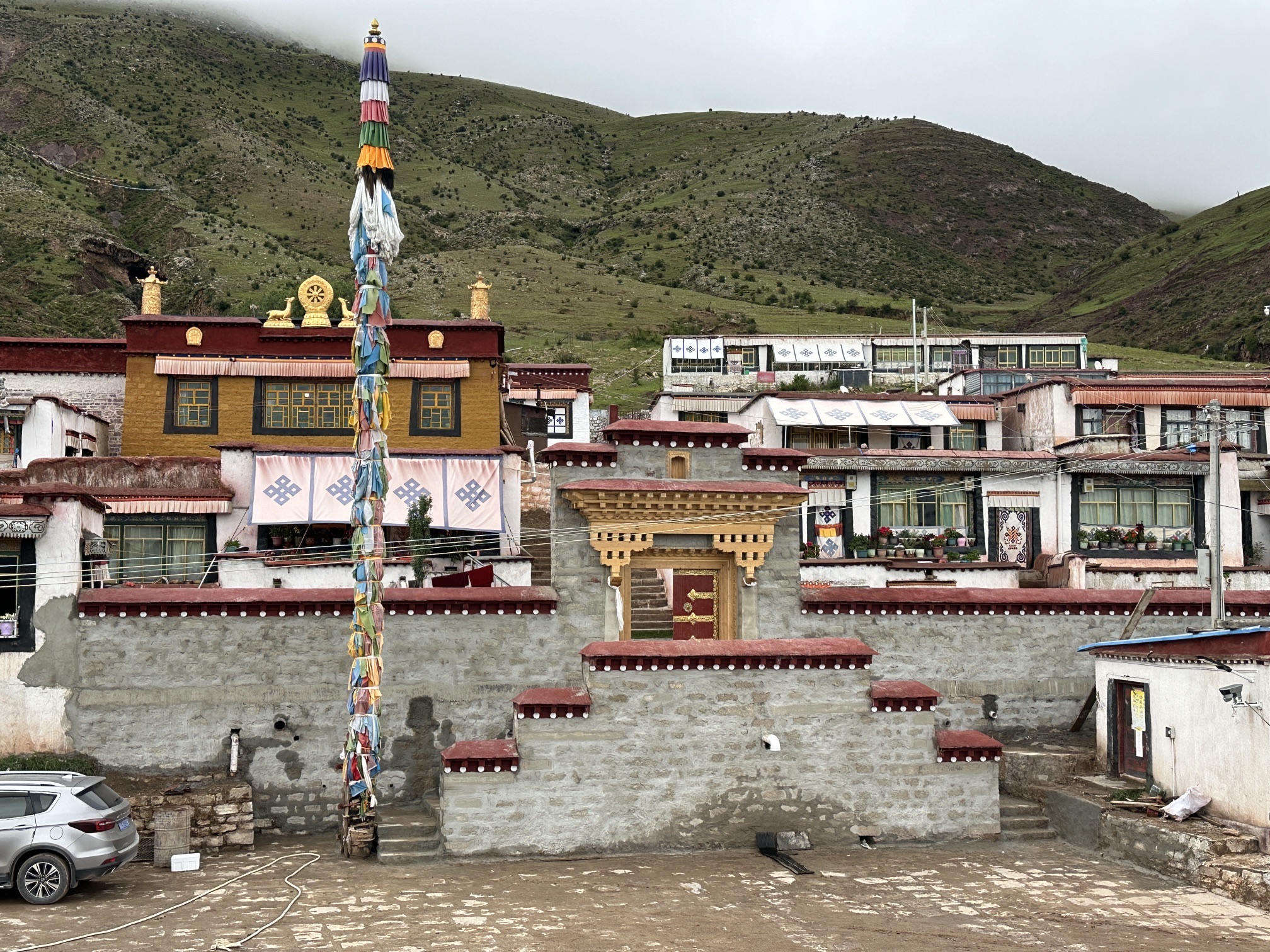 林周县楚杰寺实景照片