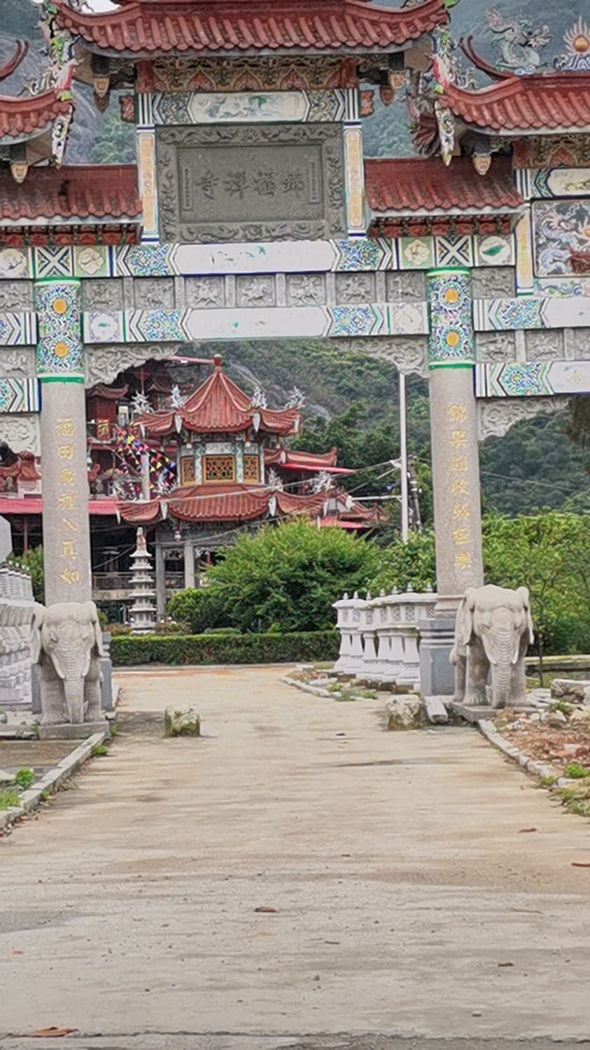 猴屿锦福禅寺实景照片