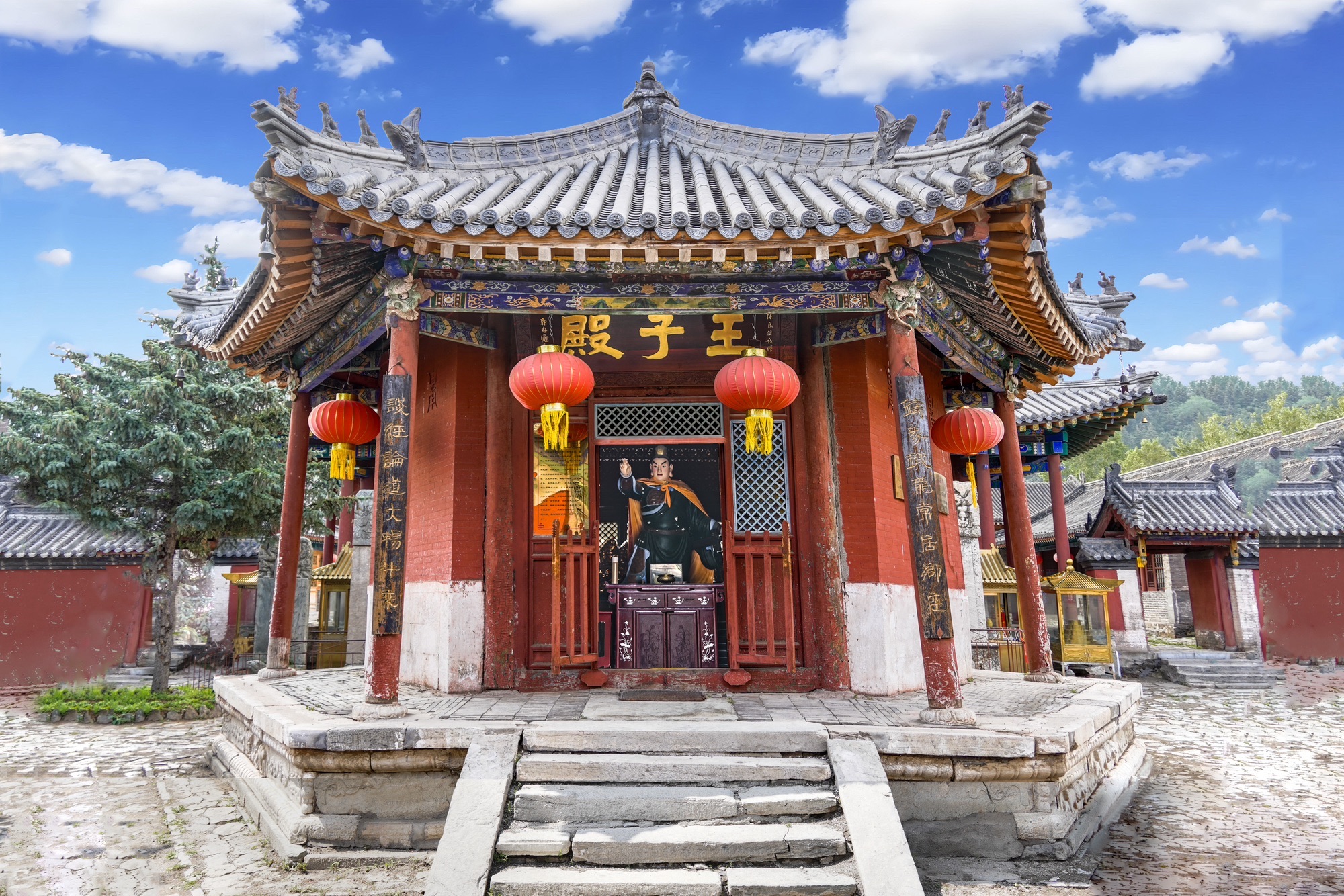 五台山风景名胜区-寿宁寺实景照片