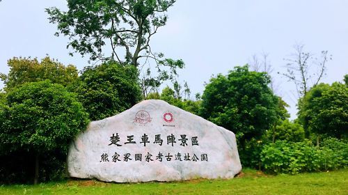 荆州楚王车马阵景区现场照片 2