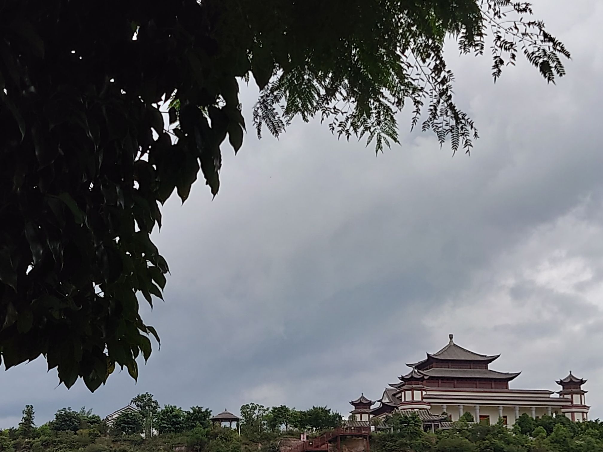 青莲古寺实景照片