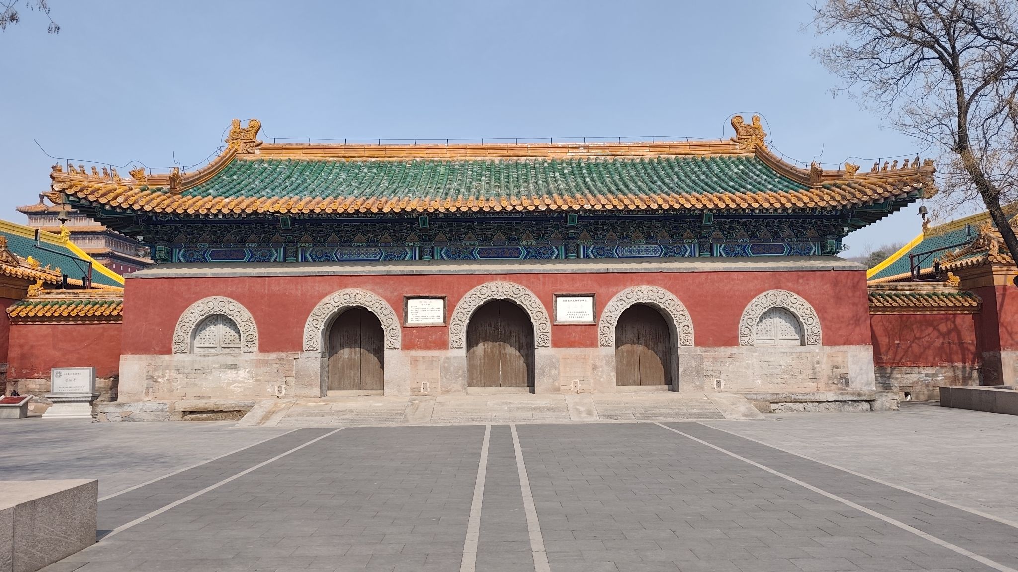 普佑寺山门实景照片