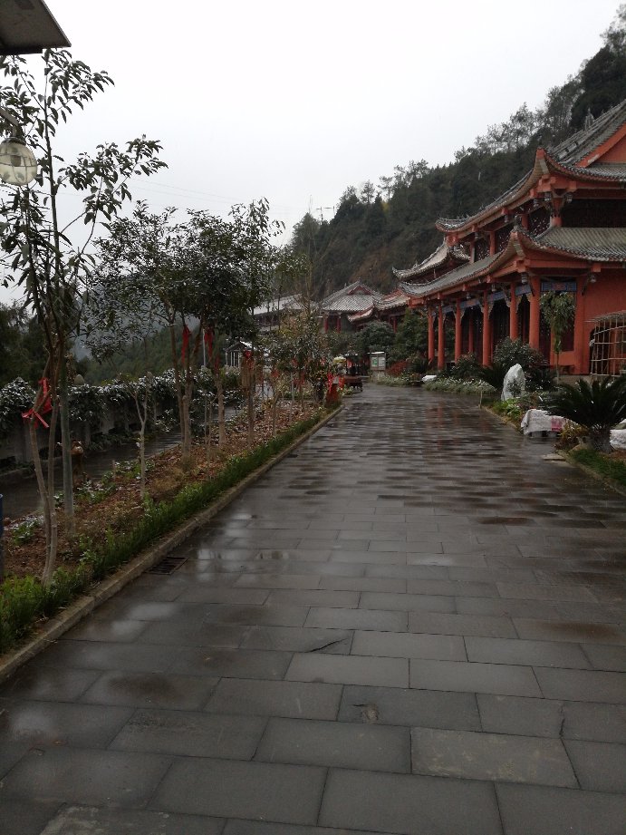 西岩寺实景照片
