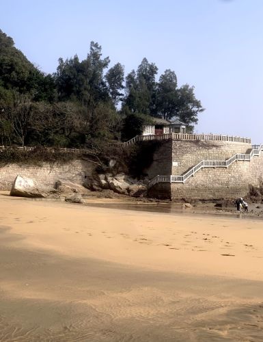 普陀山风景名胜区-五祖碑亭