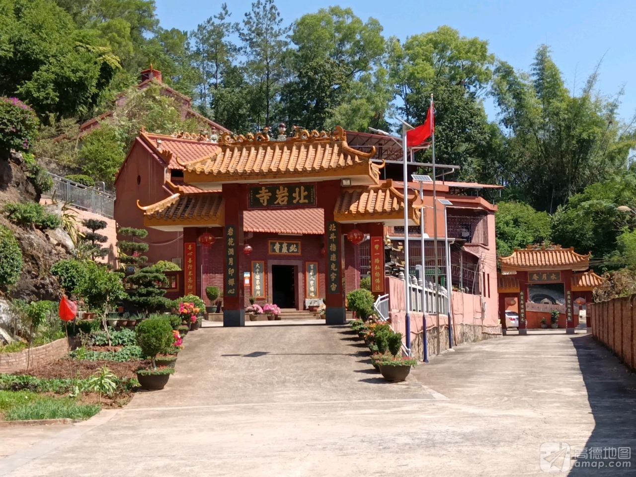 北岩寺实景照片