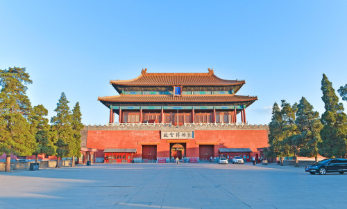 东城区故宫博物院-神武门广场攻略,电话,地址,地图位置-北京到啊旅游