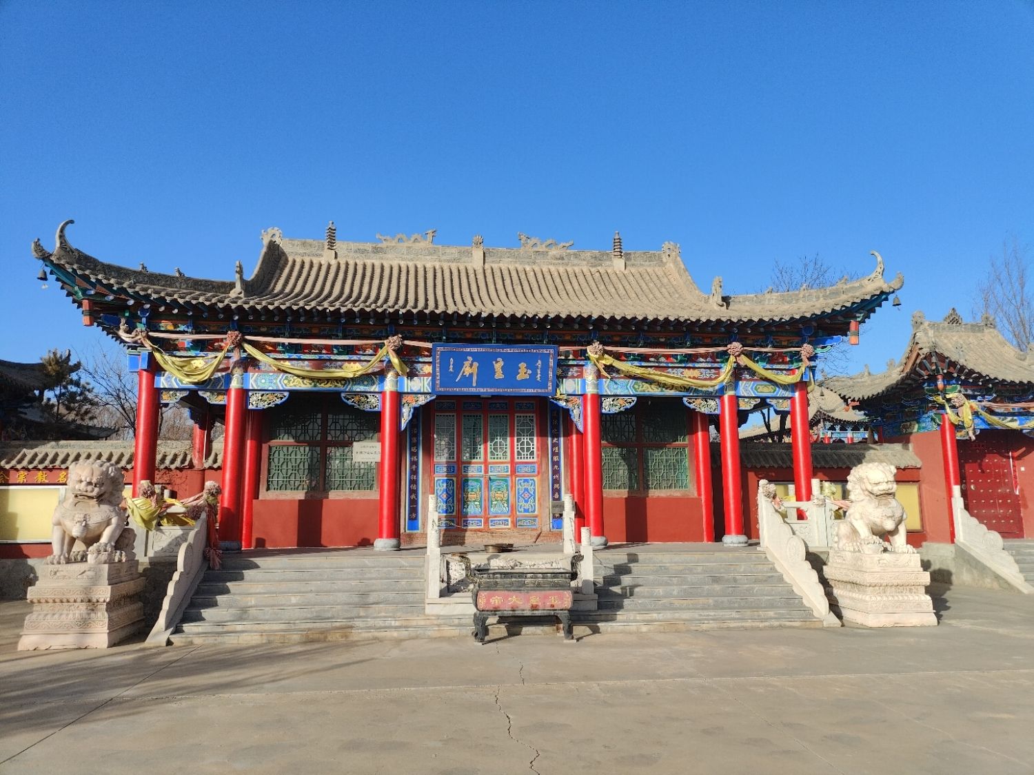 宁东镇刘家沙窝玉皇庙实景照片