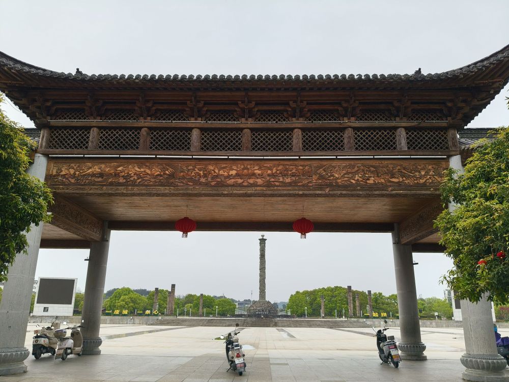 婺源县文化广场景点图片