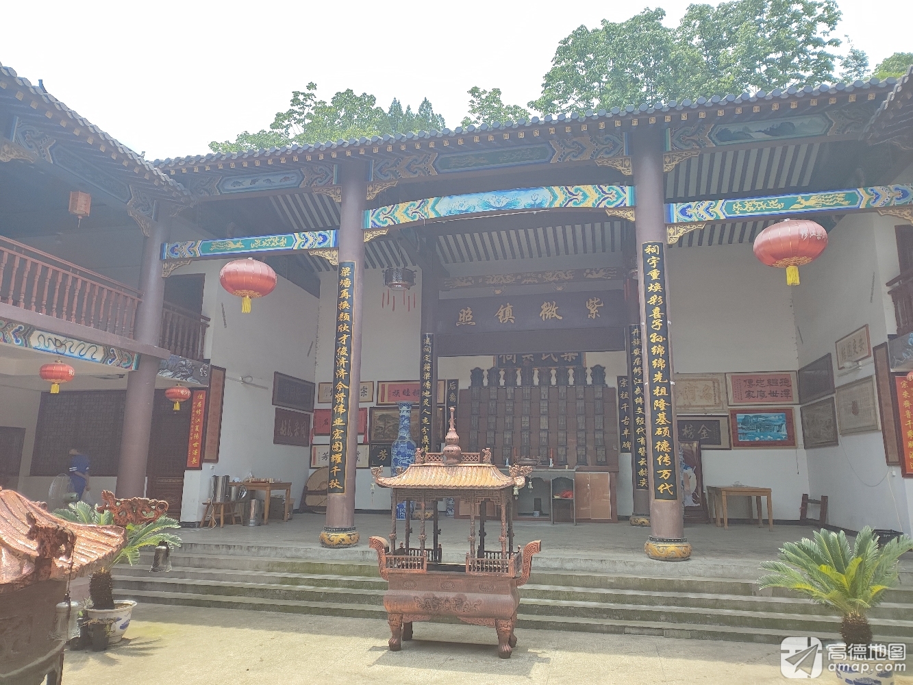 梁氏宗祠实景照片