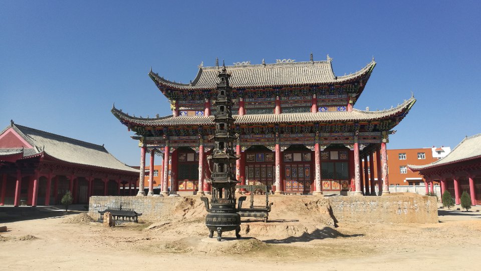 固原园明寺实景照片