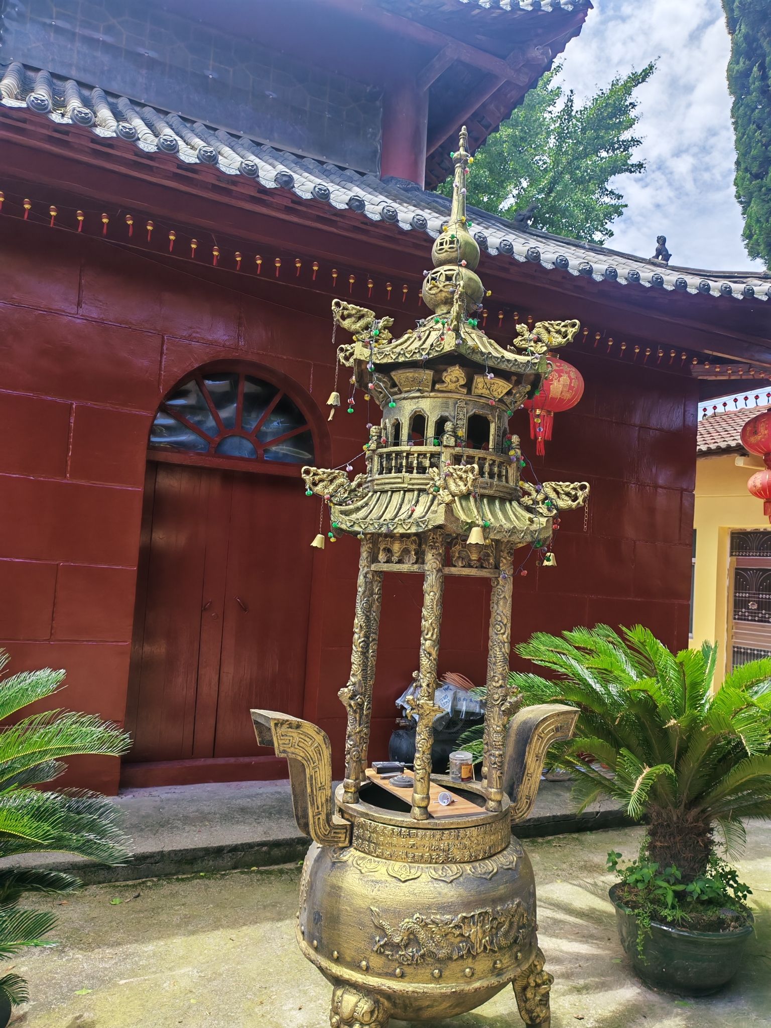 熊堤古庙实景照片