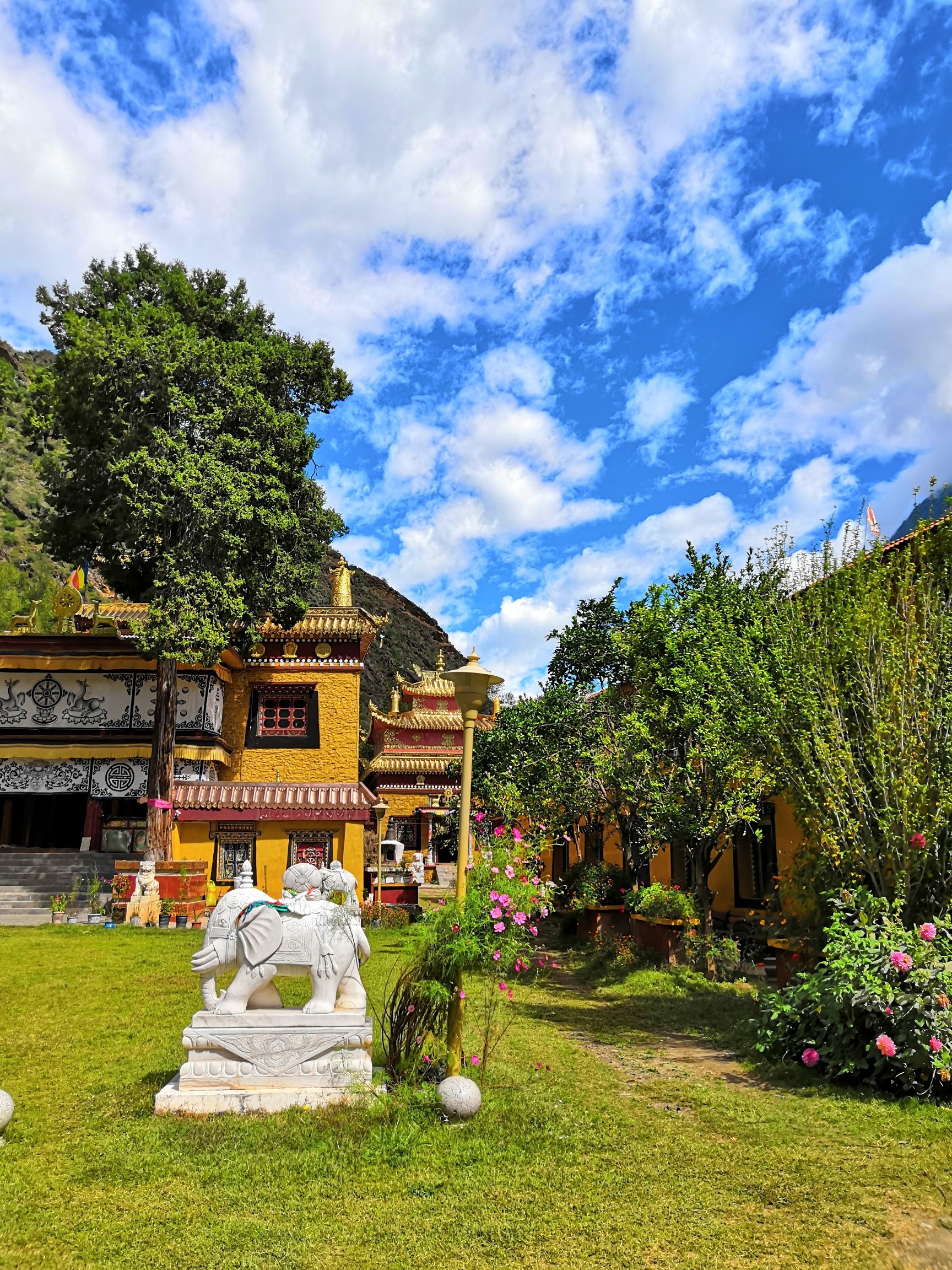 巴旺松安寺实景照片