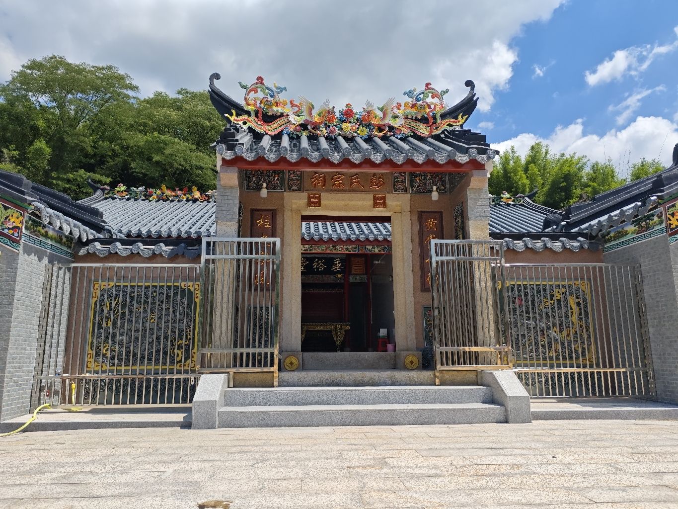 黄金彭氏宗祠实景照片