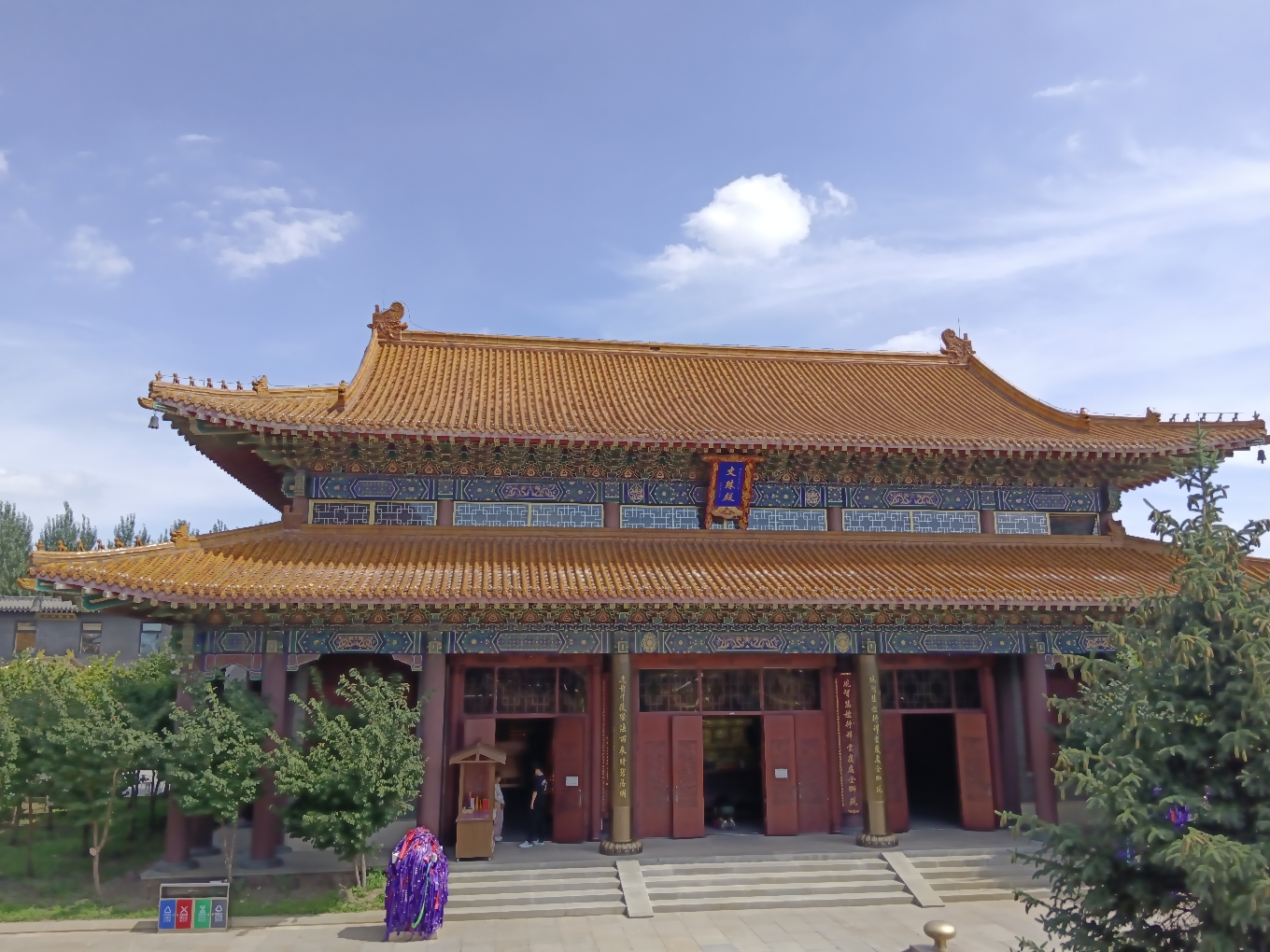 万寿寺文殊殿实景照片