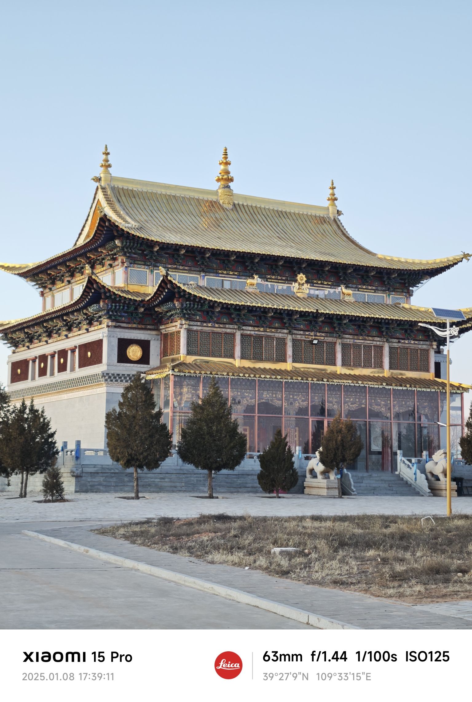 公尼召佛寺实景照片