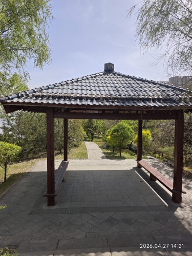 汾河景区-休息亭