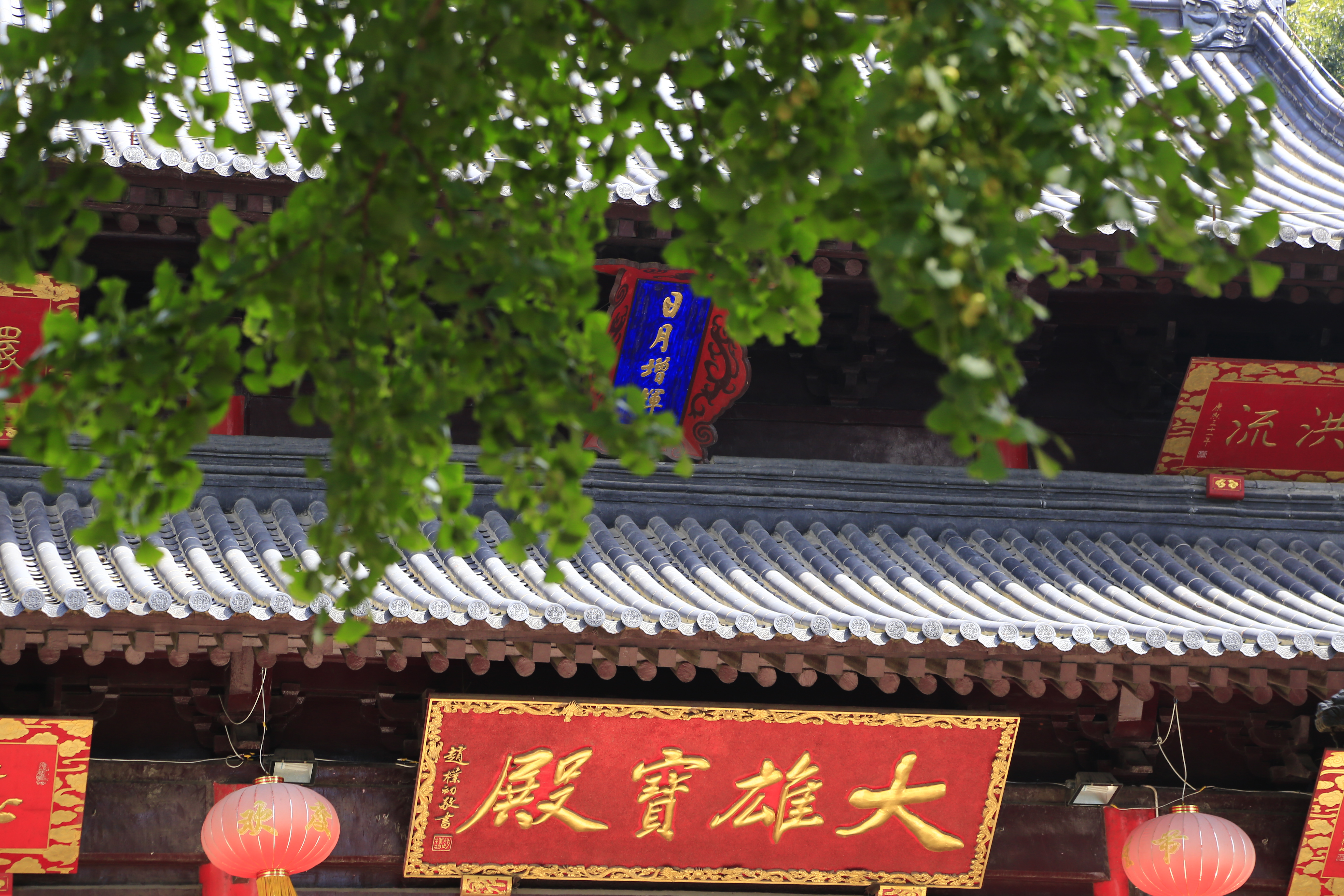 花果山风景区-大雄宝殿实景照片