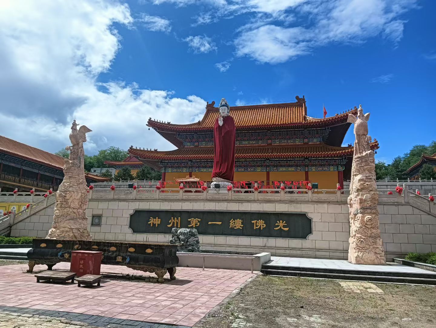 灵宝禅寺实景照片