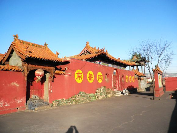 甘肃省瓜州县安宁寺实景照片