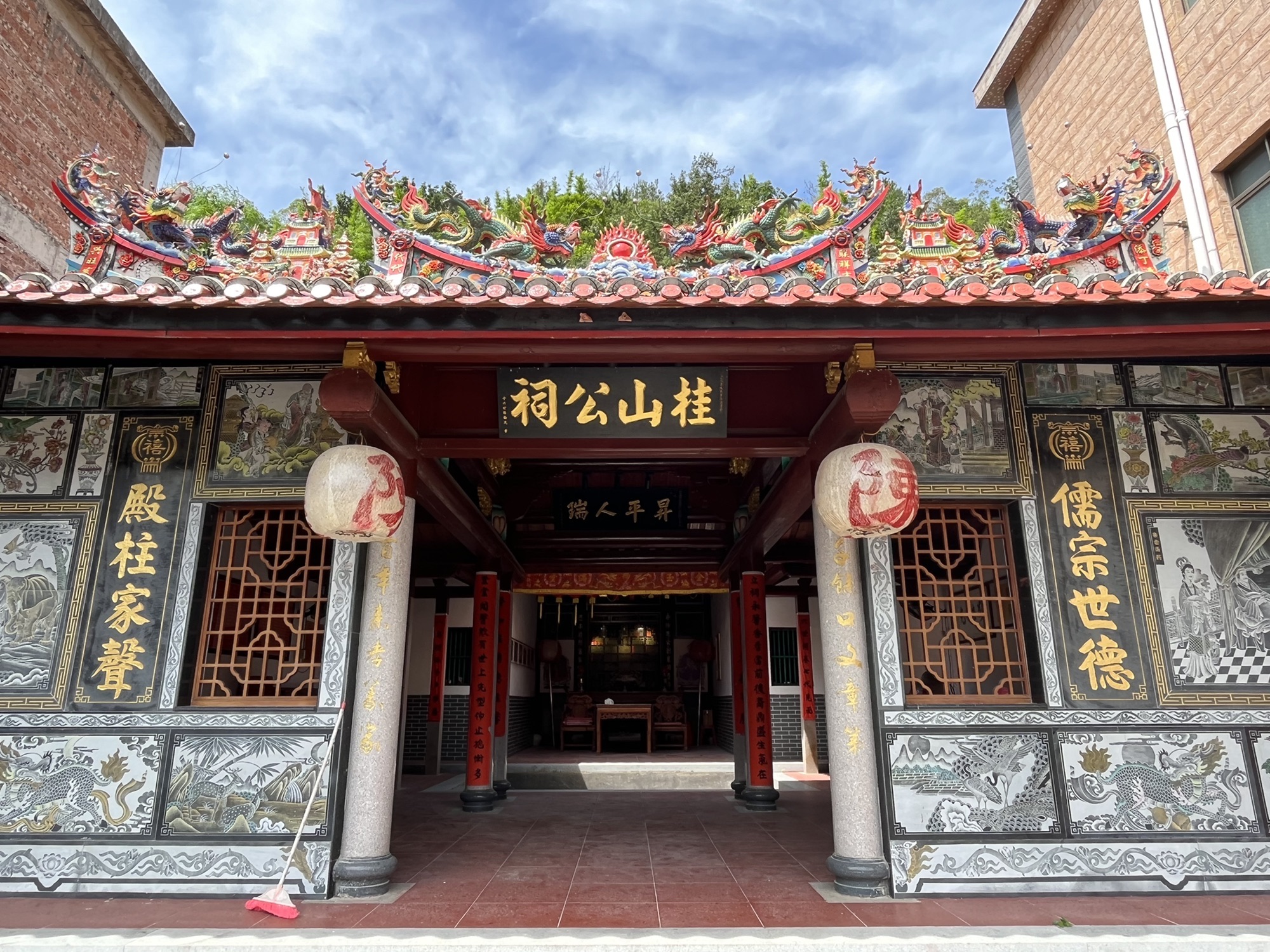 占头陈氏桂山公祠实景照片