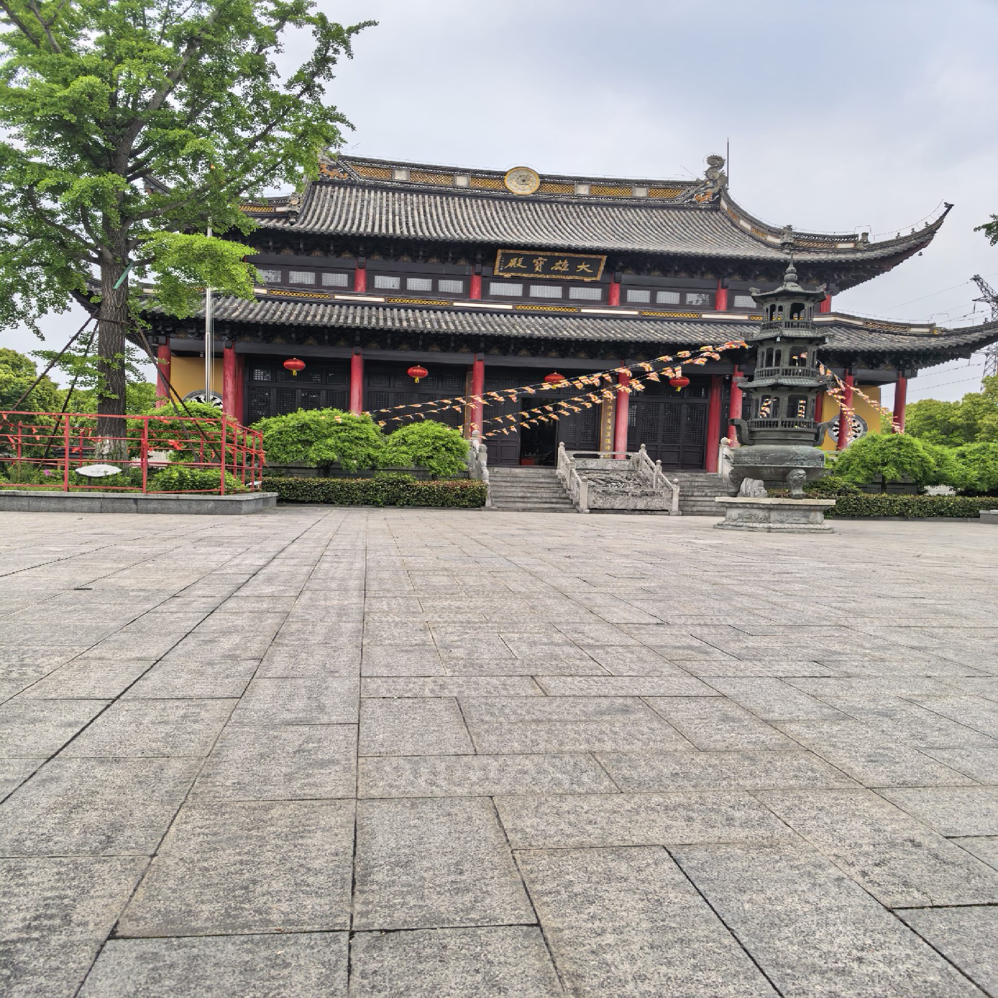 常熟古里龙旋寺实景照片