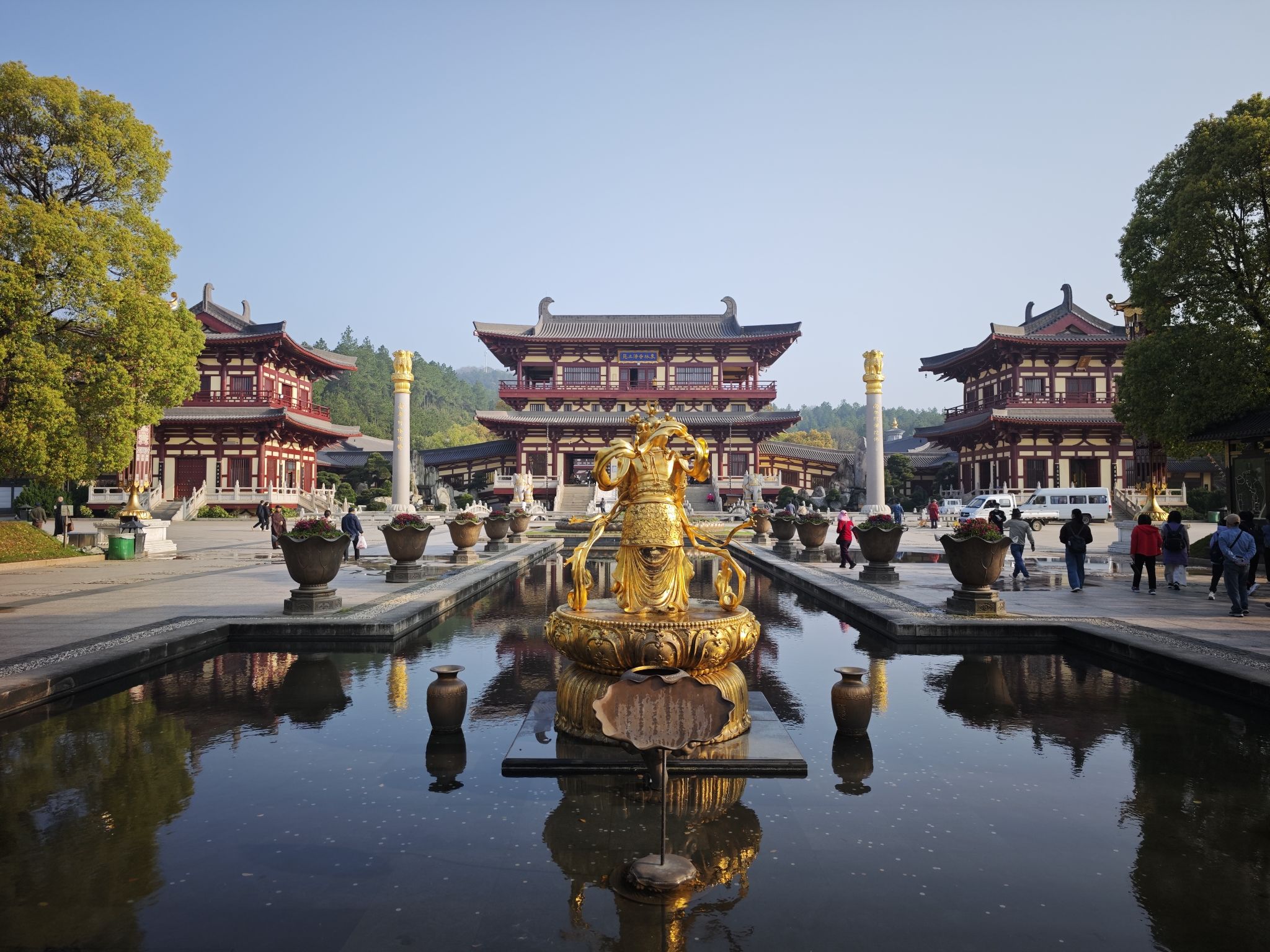 东林寺实景照片