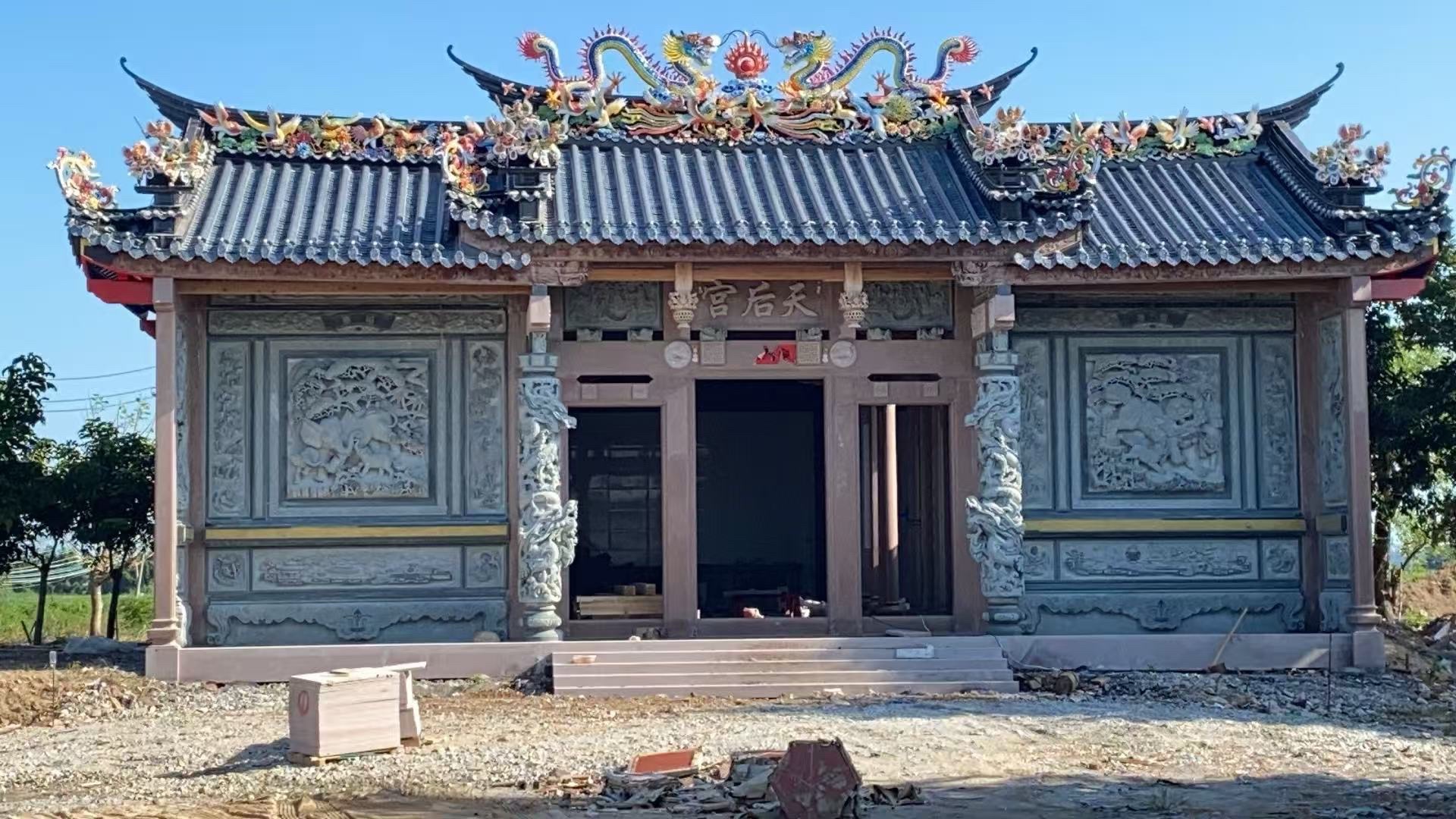 沙陇天后宫湄洲海口妈祖实景照片