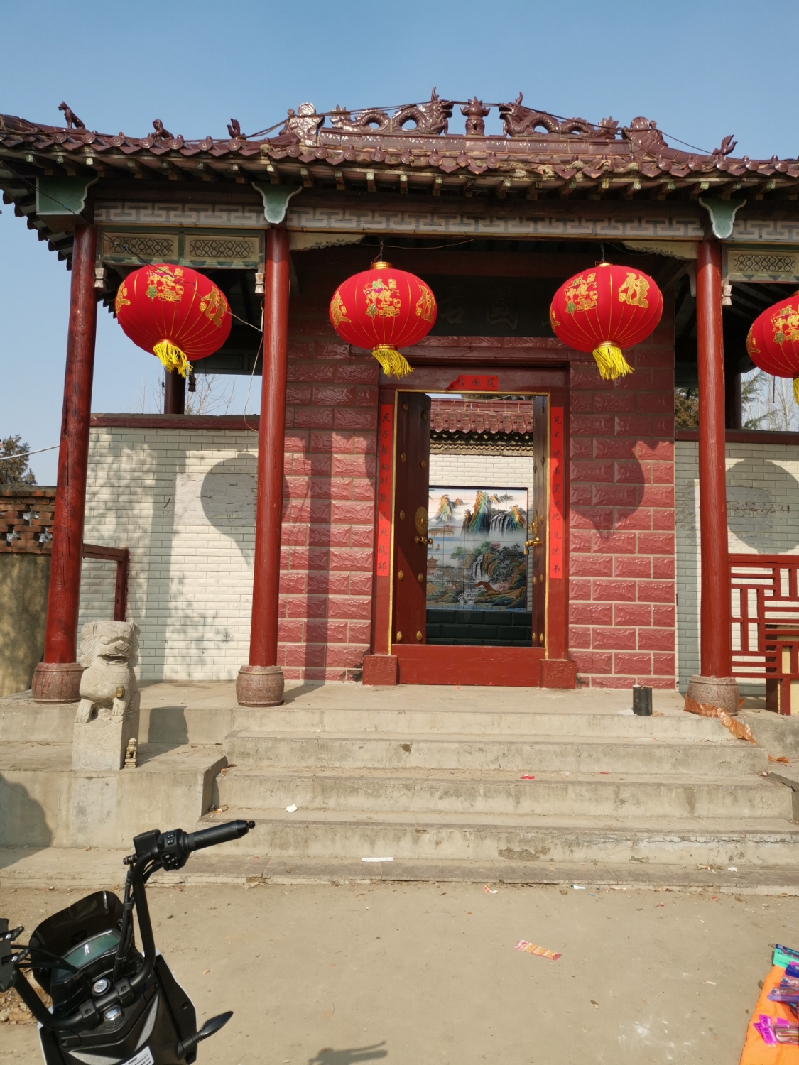 驿头关帝庙实景照片